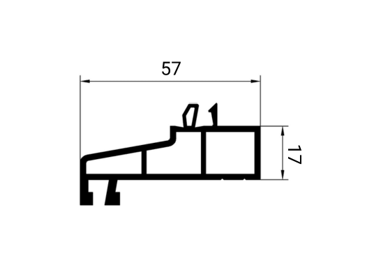 Pièce d'appui 28 mm - code 3207