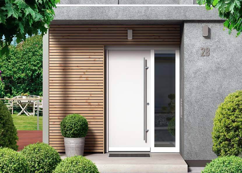 Portes PVC-ALU sur mesure